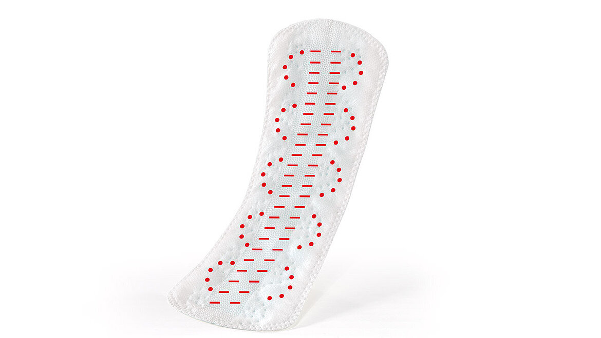 ultrasonics application solution sanitary pad