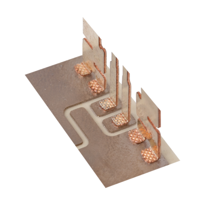 带超声波安全焊接的电子元件