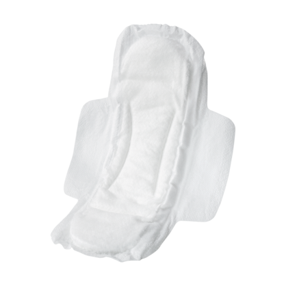 nonwovens laminating sanitary pad with wings