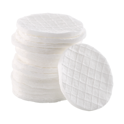 cotton pads ultrasonics application solution soft without additives